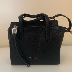 Salvatore Ferragamo - Small Amy Crossbody - Black - NEW
